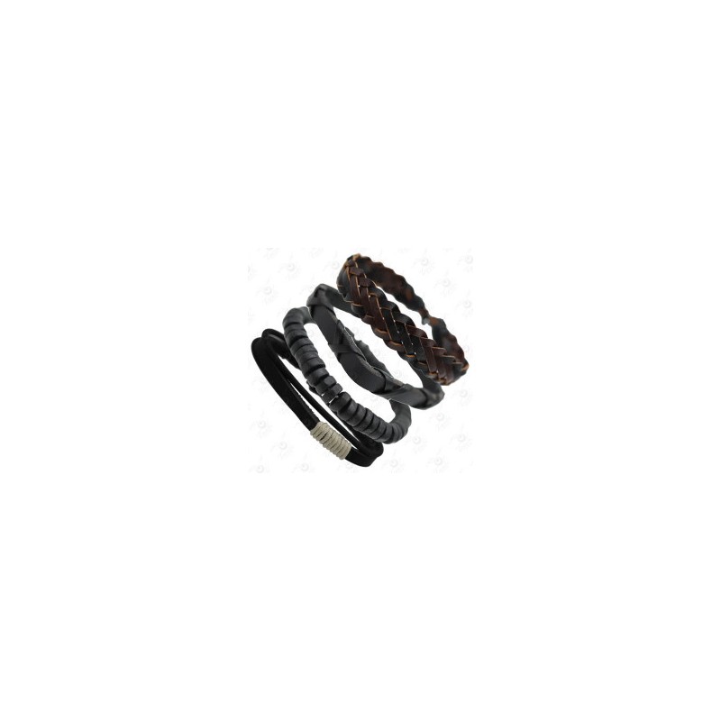 PULSERA DE PIEL / METAL