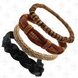 PULSERA DE PIEL / METAL