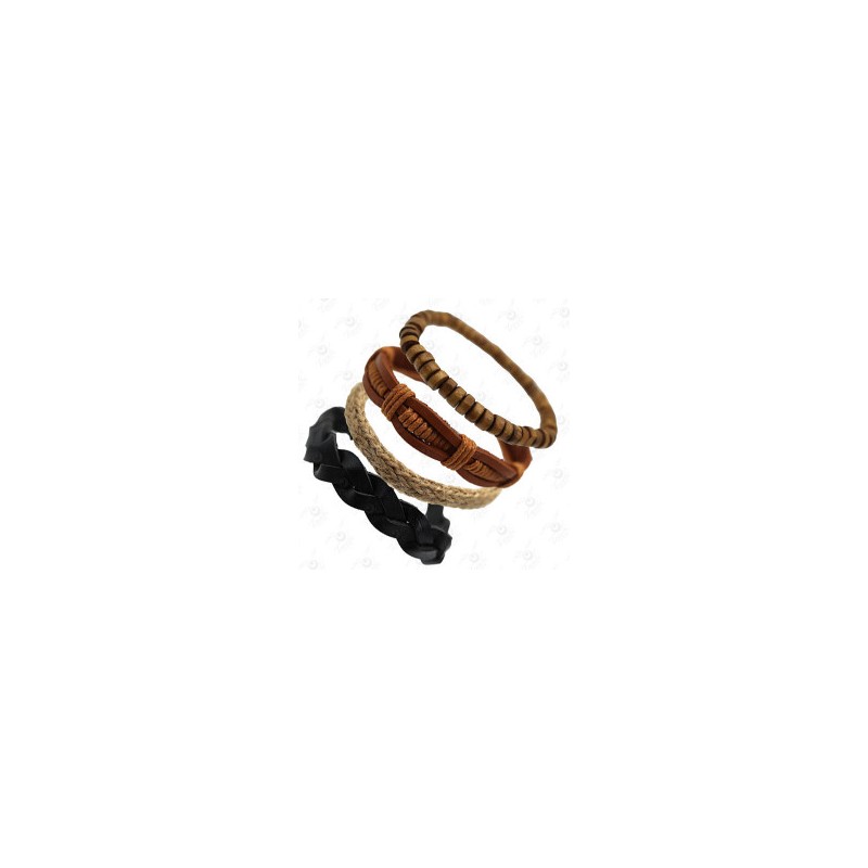 PULSERA DE PIEL / METAL