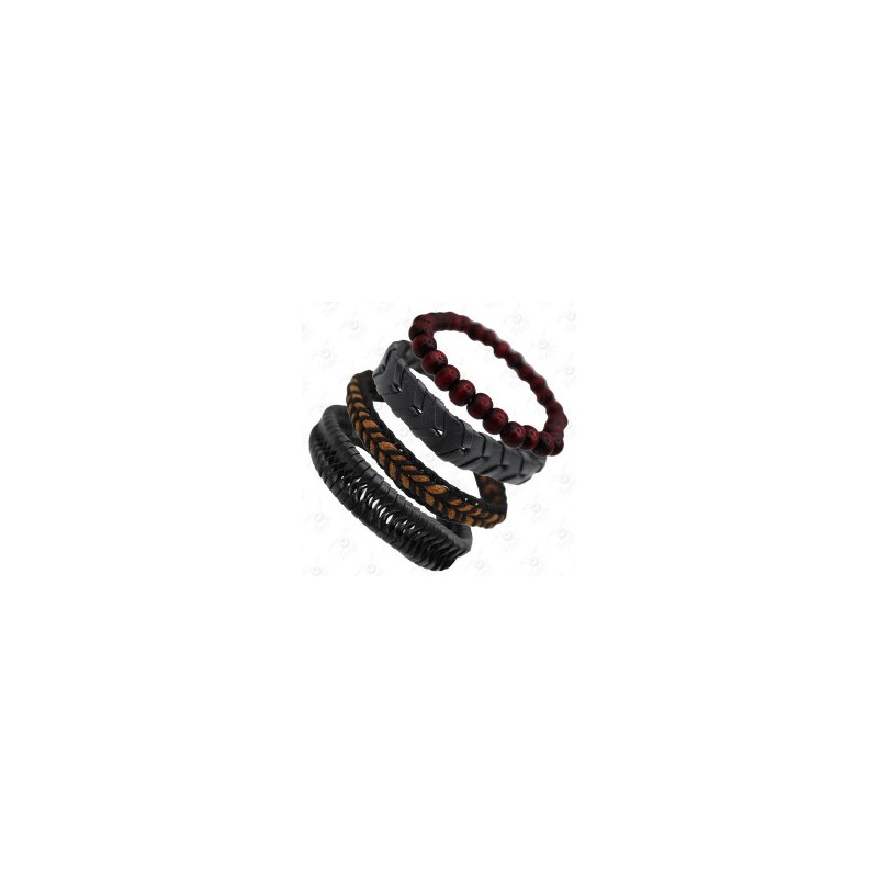 PULSERA DE PIEL / METAL