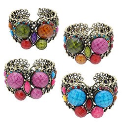 PULSERA DE METAL / ACRILICO