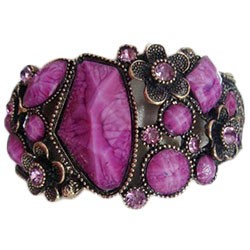 PULSERA DE METAL / ACRILICO