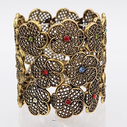 PULSERA DE METAL / ACRILICO