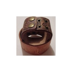 PULSERA DE BAQUETA