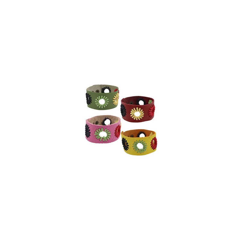 PULSERA DE BAQUETA