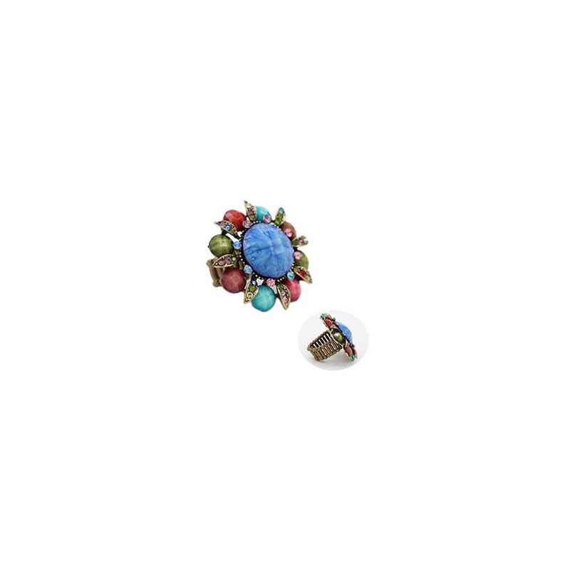ANILLO DE METAL / ACRILICO