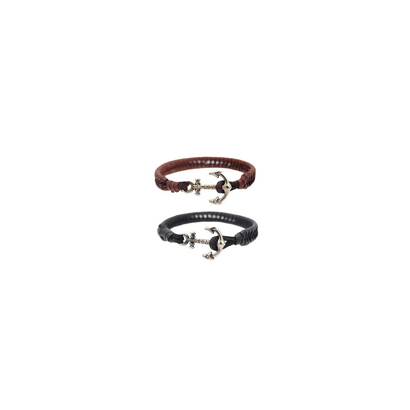 PULSERA DE PIEL / METAL