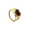 ANILLO DE METAL / PIEDRA