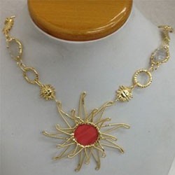 COLLAR DE METAL / PIEDRA
