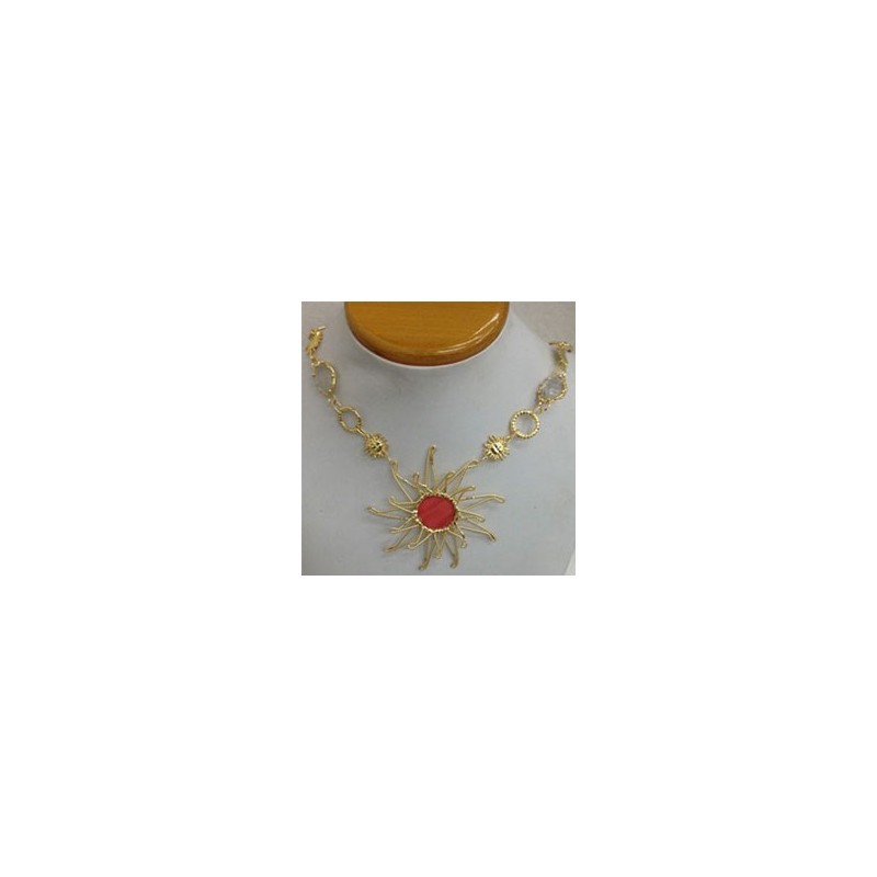 COLLAR DE METAL / PIEDRA
