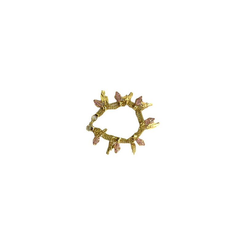 PULSERA DE METAL / CRISTAL